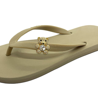 Sand Popit Flip Flop for woman popit Sandal with Changeable Charm Summer Flip Flop for her Summer Sandal for Women Beach Flip Flop