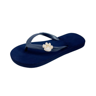 Navy Popit Flip Flop kids Sandal with Changeable Charm